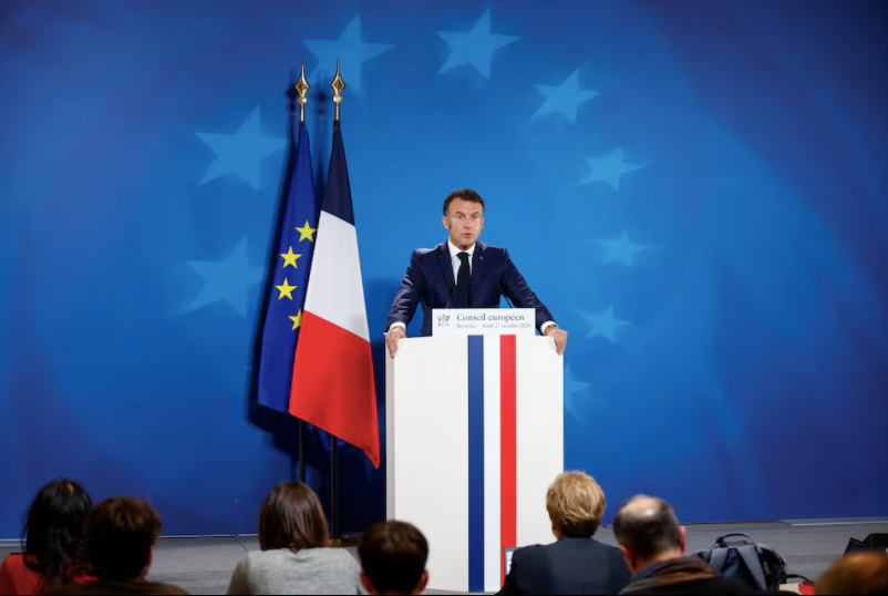 Tổng thống Pháp Emmanuel Macron. (Ảnh: Reuters)