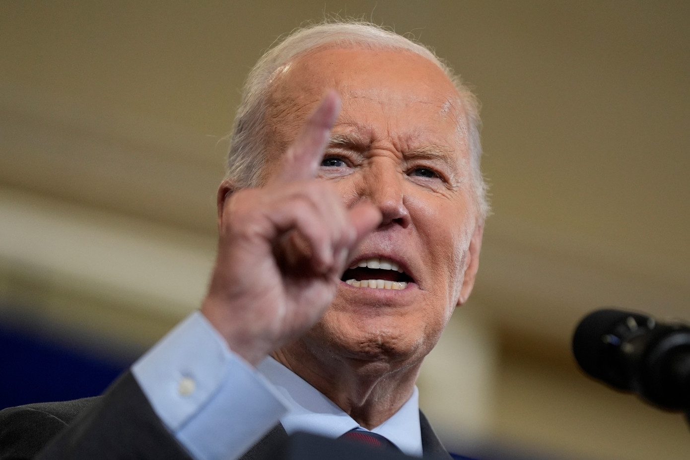 Tổng thống Mỹ Joe Biden phát biểu ngày 22/10. (Ảnh: AP) Tổng thống Mỹ Joe Biden phát biểu ngày 22/10. (Ảnh: AP)