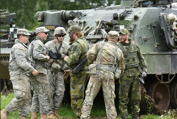 Thụy Điển tập trận lớn nhất trong 2 thập niên đề phòng bị tấn công ảnh 4