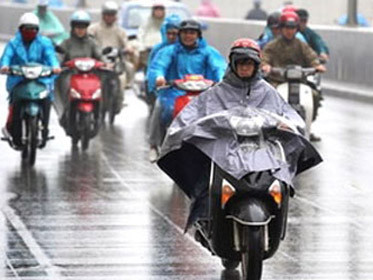 Trong 2-3 ngày tới xuất hiện mưa dông trên diện rộng