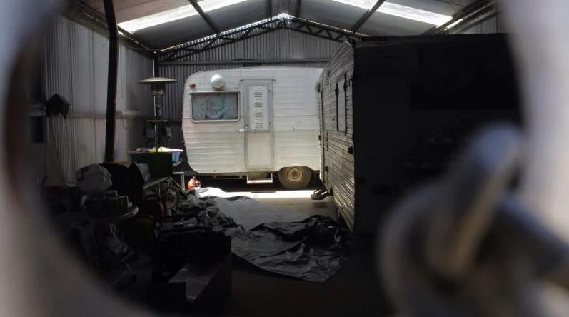 Một trong những căn lều của gia đình Colt. Ảnh: SMH. Một trong những căn lều của gia đình Colt. Ảnh: SMH.