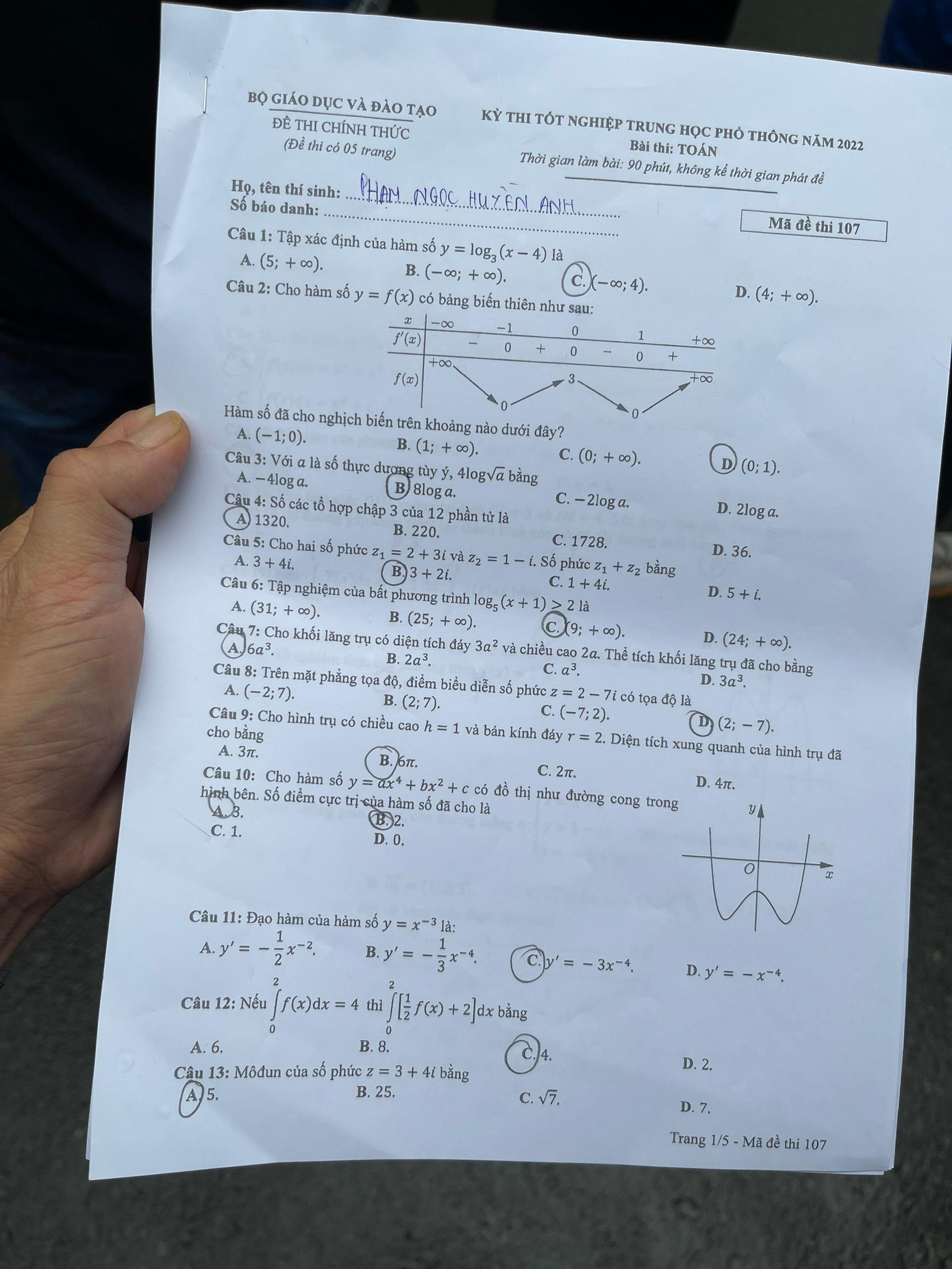 Gần một triệu thí sinh hoàn thành thi môn Toán, liệu có mưa điểm 10? ảnh 62 Gần một triệu thí sinh hoàn thành thi môn Toán, liệu có mưa điểm 10? ảnh 62