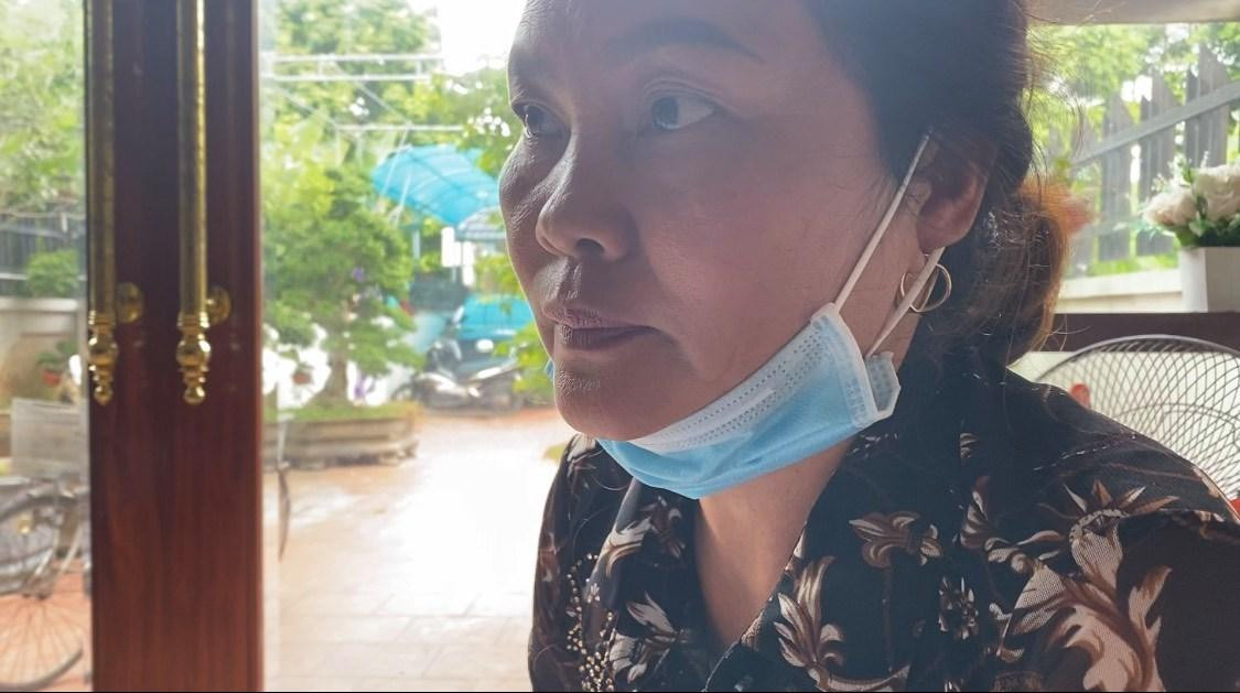 Bà Trần Thị Gấm. Ảnh: PV