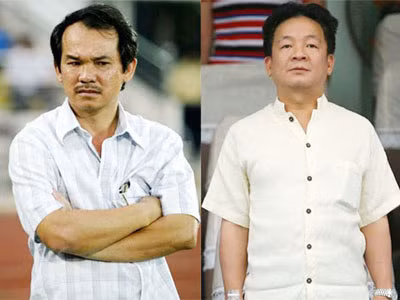 Bầu Đức (trái) và bầu Hiển có nhiều điểm giống nhau