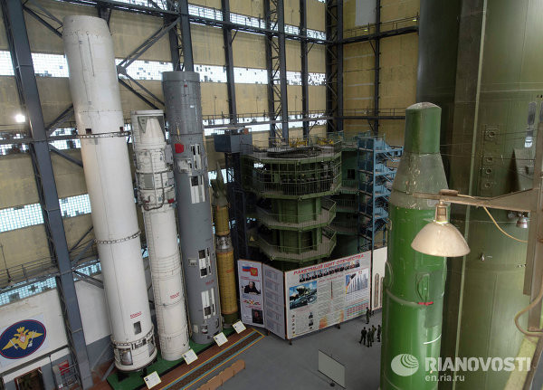 Tên lửa đạn đạo thế hệ đầu tiên được trưng bày tại Bảo tàng Peter Đại đế thuộc Học viện Tên lửa Chiến lược