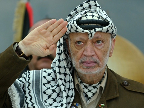 Ông Yasser Arafat có khả năng bị đầu độc bằng phóng xạ. Ảnh: Telegraph