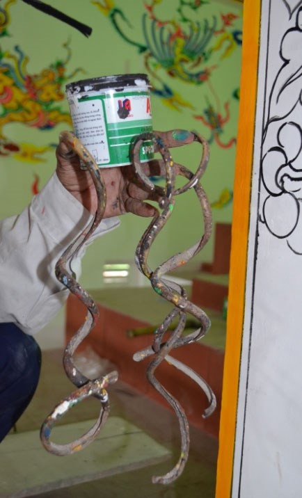 Mục kích 'bàn tay dị nhân' của thợ xây ở Nam Định ảnh 3