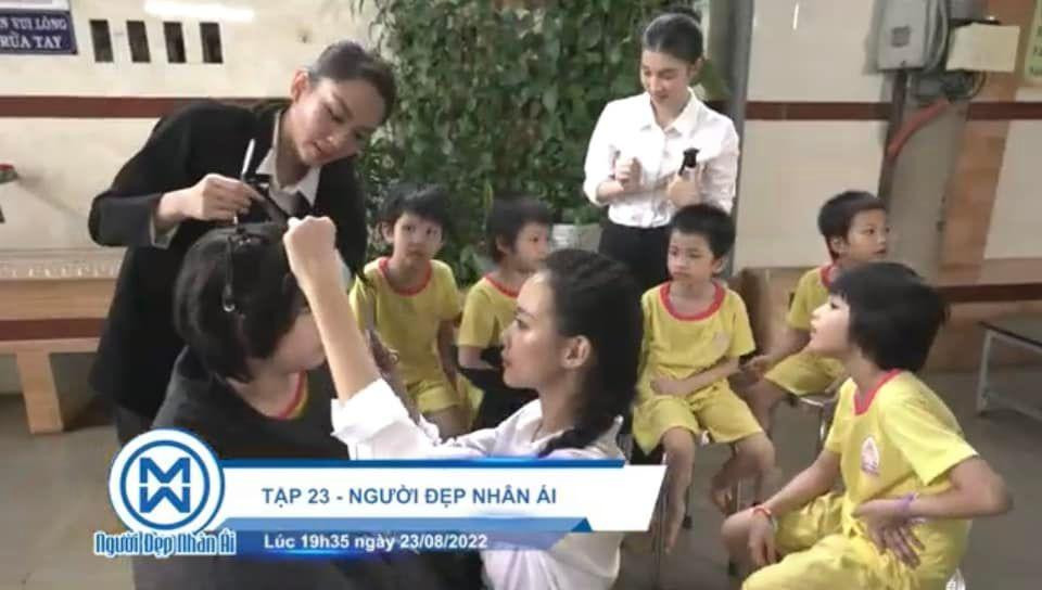 Top 3 Miss World Việt Nam 2022 trong dự án nhân ái đầu tiên sau khi đăng quang. Top 3 Miss World Việt Nam 2022 trong dự án nhân ái đầu tiên sau khi đăng quang.