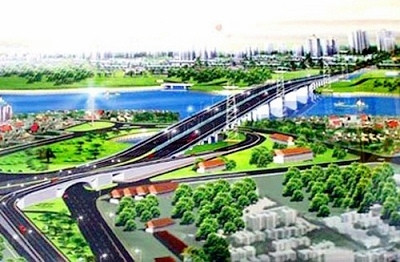 Phối cảnh cầu Sài Gòn 2. Phối cảnh cầu Sài Gòn 2