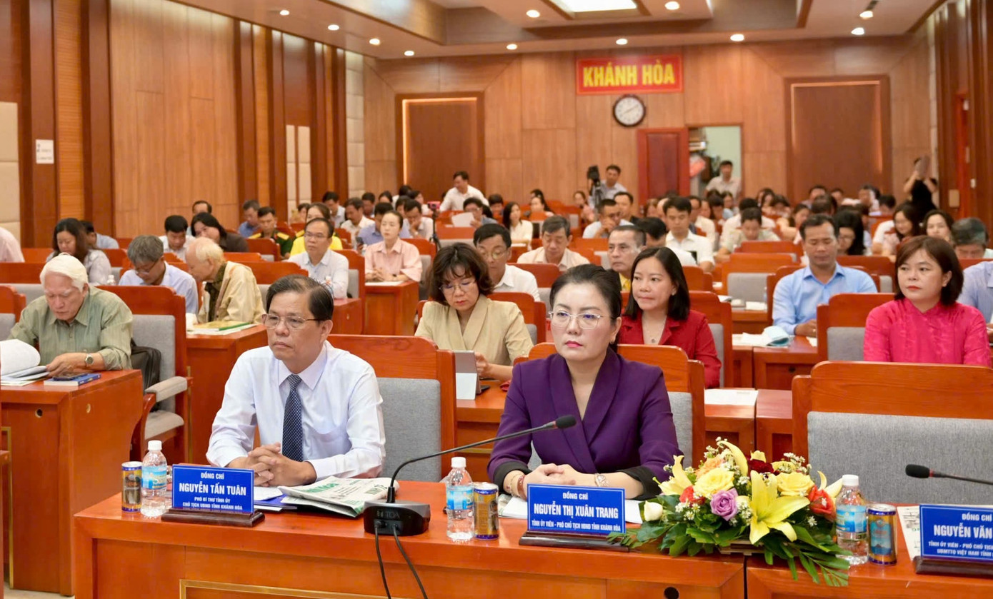 Các đại biểu tham dự hội thảo báo chí tỉnh Khánh Hòa lần thứ XI, năm 2024. Các đại biểu tham dự hội thảo báo chí tỉnh Khánh Hòa lần thứ XI, năm 2024.