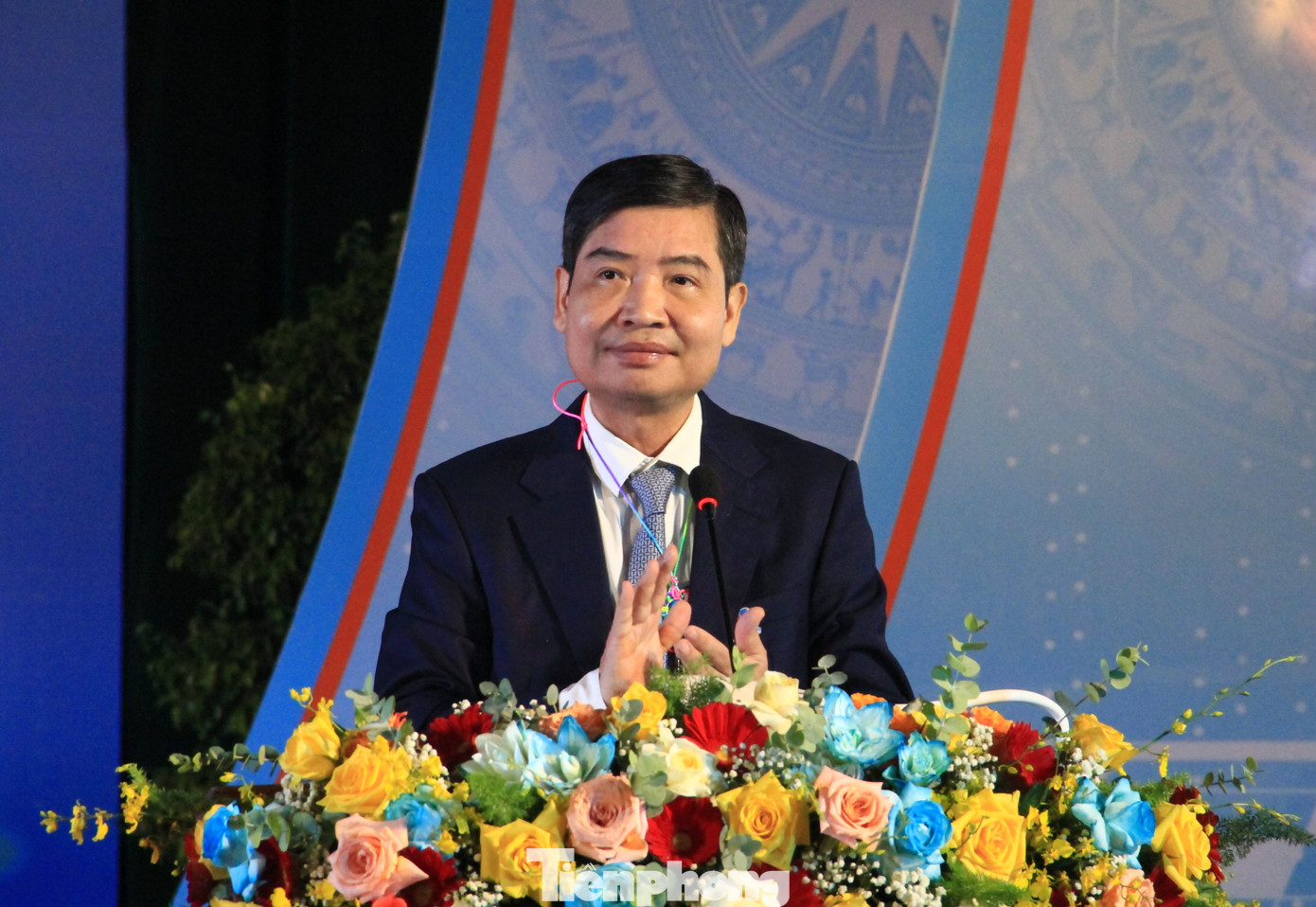 Ông Tạ Anh Tuấn - Chủ tịch UBND tỉnh Phú Yên, phát biểu tại đại hội. Ông Tạ Anh Tuấn - Chủ tịch UBND tỉnh Phú Yên, phát biểu tại đại hội.