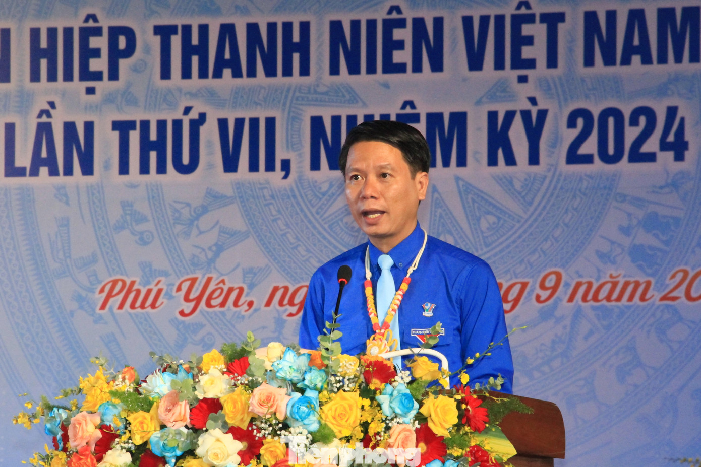 Anh Lương Minh Tùng - Bí thư Tỉnh Đoàn, Chủ tịch Hội LHTN Việt Nam tỉnh Phú Yên, phát biểu về định hướng nhiệm kỳ 2024 - 2029. Anh Lương Minh Tùng - Bí thư Tỉnh Đoàn, Chủ tịch Hội LHTN Việt Nam tỉnh Phú Yên, phát biểu về định hướng nhiệm kỳ 2024 - 2029.