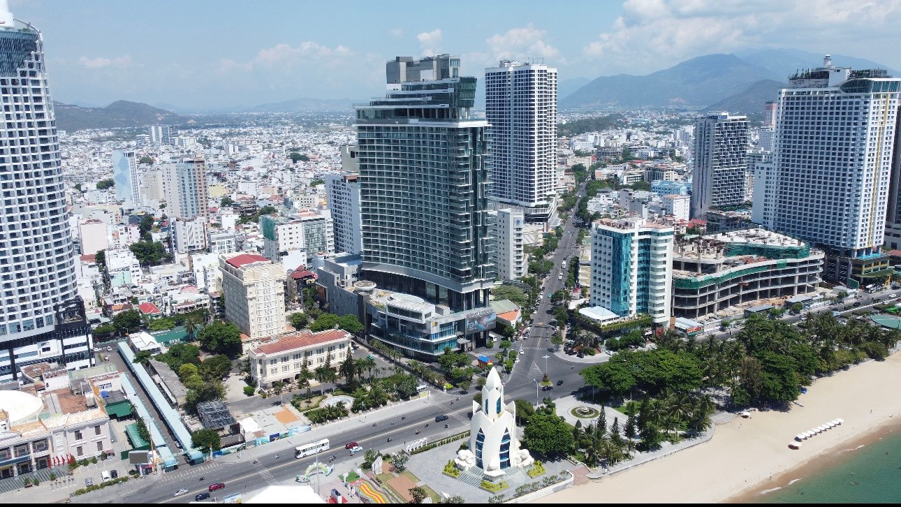 Có 8 phường ở thành phố Nha Trang sẽ được sáp nhập thành 3 phường. Ảnh: L.H.