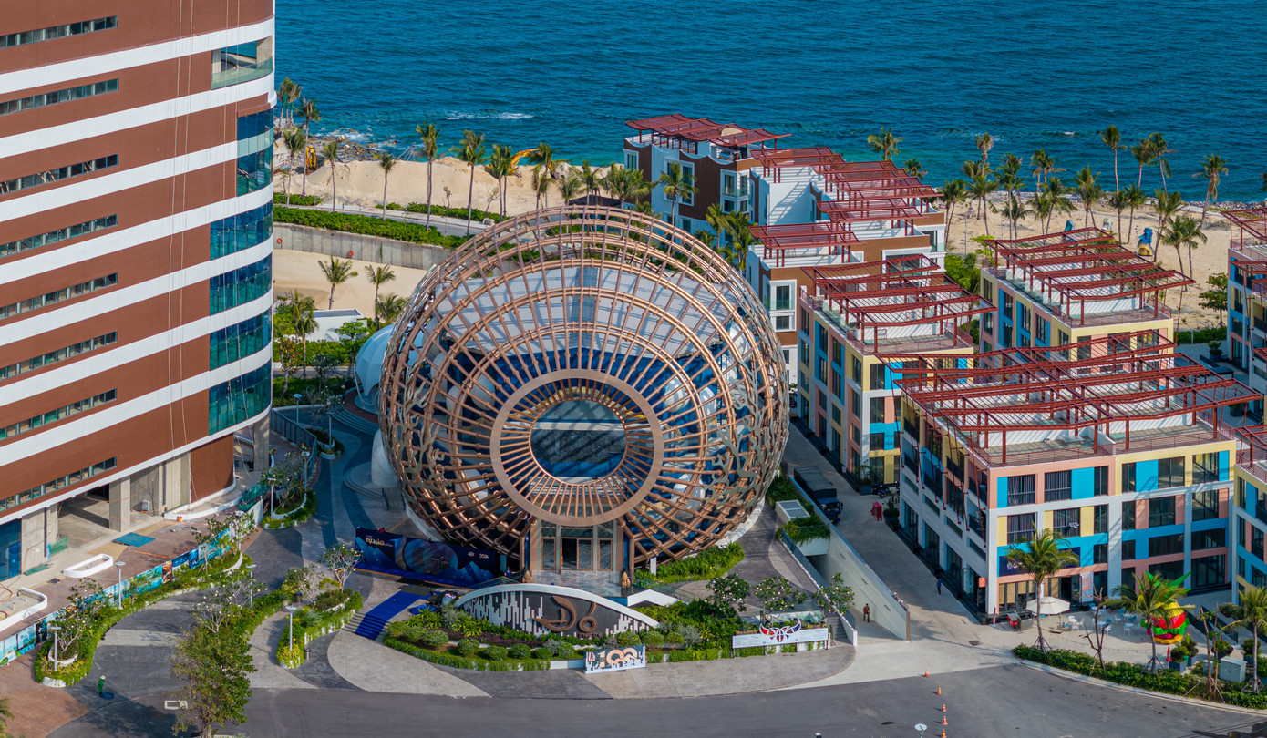 Quảng trường Nhà hát Đó - nơi diễn ra lễ trao giải Cánh diều Vàng 2024.