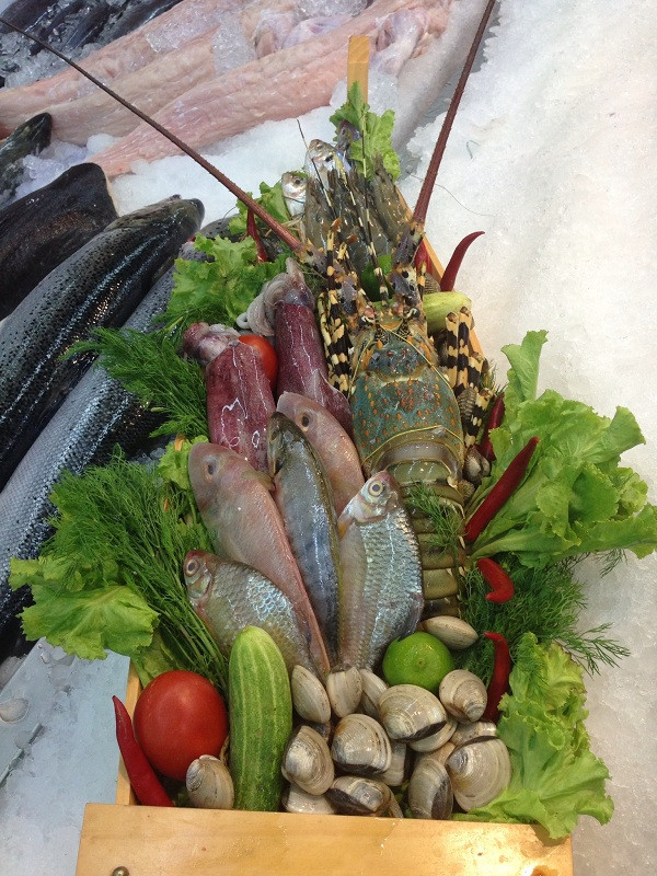 Ảnh 5: Thực phẩm tươi sống bán tại hệ thống siêu thị Ocean Mart