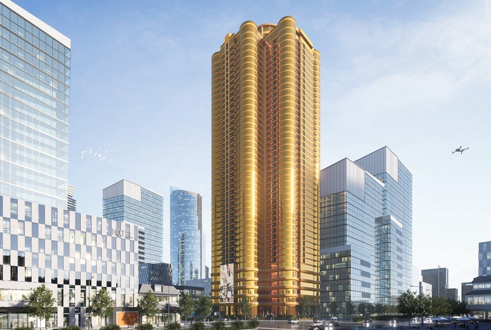 Tòa nhà vàng, căn hộ có view cửa sổ vàng, trên khu đất vàng, dịch vụ vận hành vàng nhưng phi lợi nhuận dịch vụ khu căn hộ, với trí tuệ và tấm lòng vàng của chủ đầu tư.