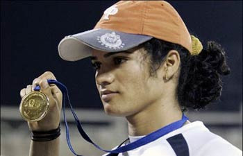 Nữ vận động viên Pinki Pramanik của Ấn Độ từng là ngôi sao nổi tiếng trong làng thể thao Ấn Độ