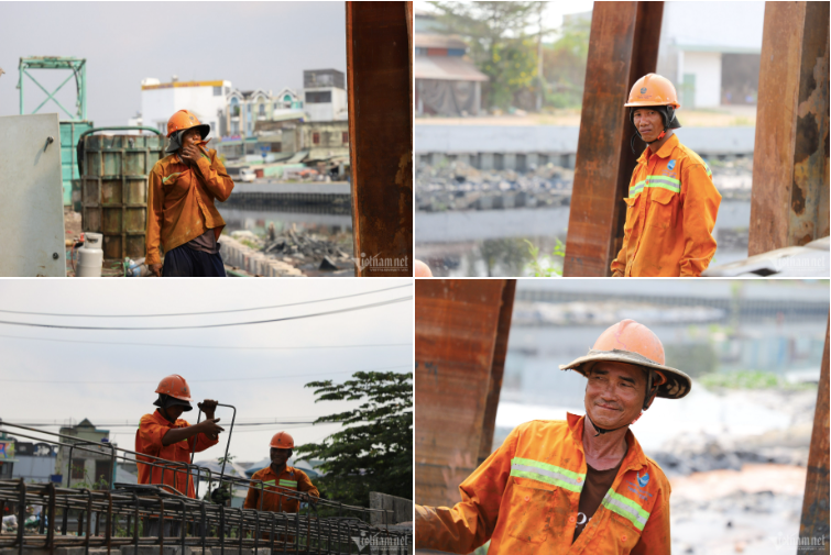 Công nhân bám sát công trường thi công xuyên Tết để đảm bảo tiến độ dự án. Công nhân bám sát công trường thi công xuyên Tết để đảm bảo tiến độ dự án.