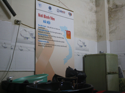 Chị em vẫn thường gội đầu, giặt quần áo ở đây sau những đêm đi khách