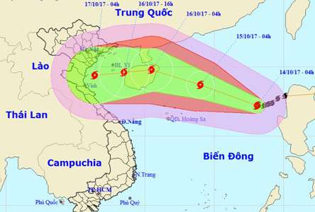 Tin mới nhất về cơn bão số 11 ảnh 1