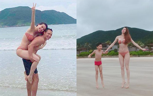 Loạt ảnh chứng minh Hà Hồ và Kim Lý đang hạnh phúc ngọt ngào ảnh 2