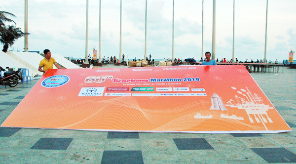 Vũng Tàu rực rỡ sắc màu chuẩn bị cho Tiền Phong Marathon 2019 ảnh 1