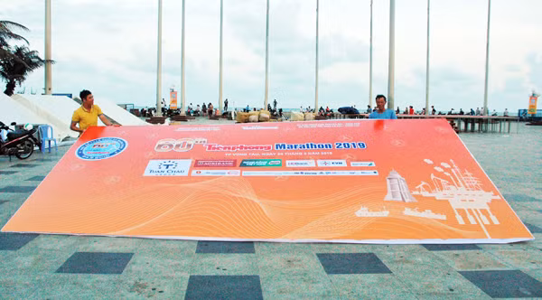 Vũng Tàu rực rỡ sắc màu chuẩn bị cho Tiền Phong Marathon 2019 ảnh 1