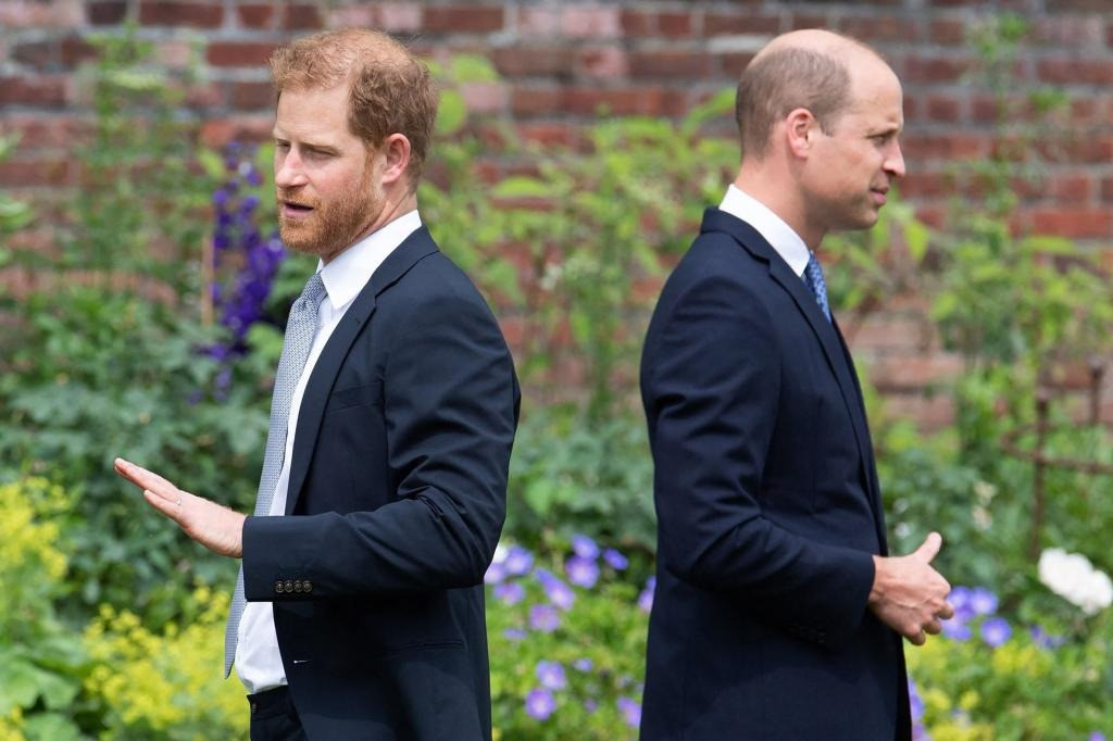 Tình anh em giữa William và Harry khó hàn gắn. Ảnh: Getty Images.