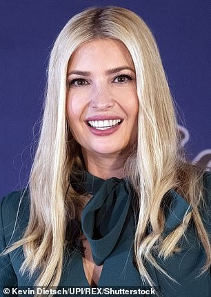 Phần mũi hiện tại (phải) của Ivanka thon gọn thấy rõ so với năm 2020 nhưng không tự nhiên bằng. Ảnh: Shutterstock/Getty Images. Phần mũi hiện tại (phải) của Ivanka thon gọn thấy rõ so với năm 2020 nhưng không tự nhiên bằng. Ảnh: Shutterstock/Getty Images.