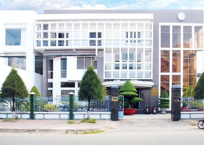 Trụ sở Công ty TNHH MTV Cấp thoát nước Kiên Giang. Trụ sở Công ty TNHH MTV Cấp thoát nước Kiên Giang.