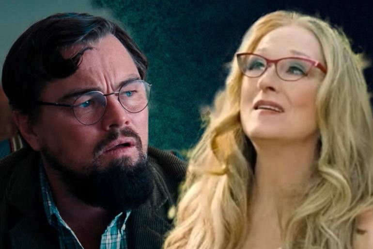 Cảnh khỏa thân của nữ diễn viên gạo cội Meryl Streep (72 tuổi) trong phim mới "Don't Look Up" là điều khiến tài tử Leonardo DiCaprio rất ái ngại (Ảnh: New York Post). Cảnh khỏa thân của nữ diễn viên gạo cội Meryl Streep (72 tuổi) trong phim mới "Don't Look Up" là điều khiến tài tử Leonardo DiCaprio rất ái ngại (Ảnh: New York Post).