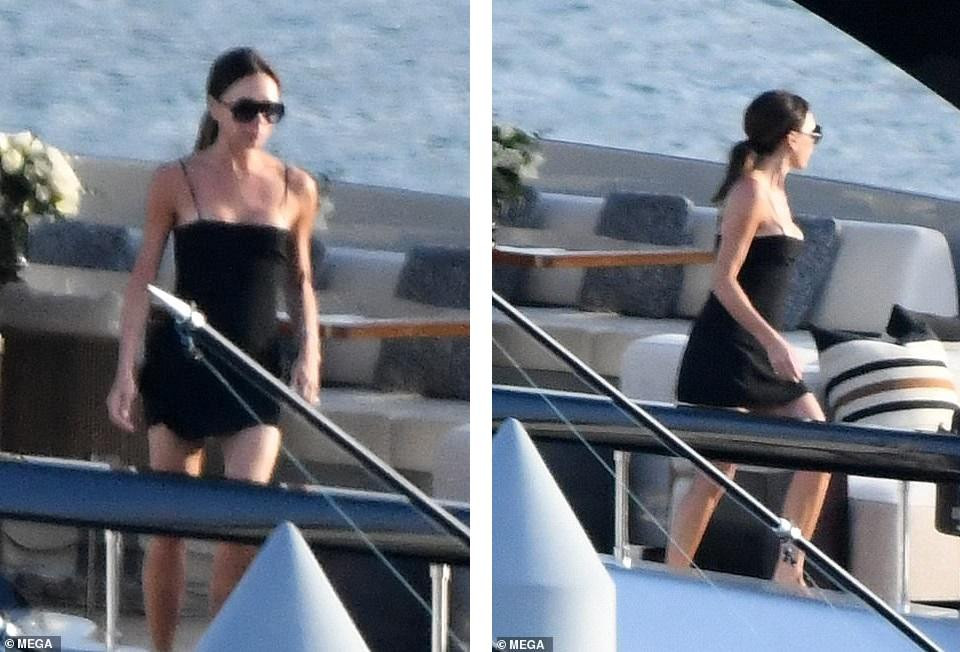 Chiếc váy ôm sát cơ thể &quot;o ép&quot; vòng một căng tràn của bà mẹ 4 con.