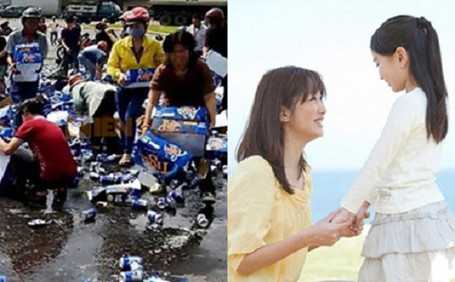 Hình ảnh người mẹ và rất nhiều người khác tham gia 