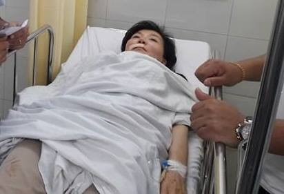 Vụ xe khách đấu đầu container: Nữ du khách Hàn Quốc chấn thương sọ não ảnh 1