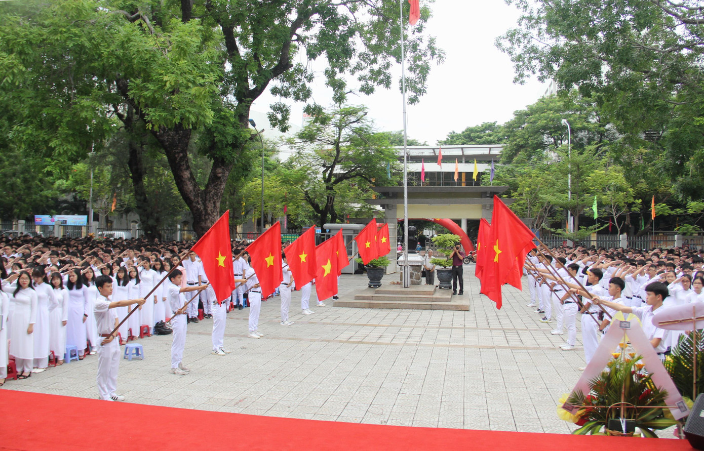 Lễ khai giảng tại Đà Nẵng diễn ra ngắn gọn, tối đa 45 phút.