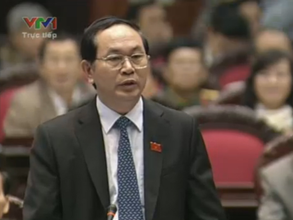 Bộ trưởng Bộ Công an Trần Đại Quang.