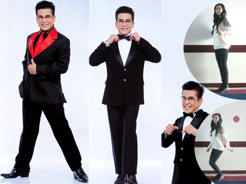 Trong ảnh là bạn Ha Linh Linh và nghệ sĩ Thanh Bạch. Sau tuần thi đầu tiên, hai thí sinh nhận được giải thưởng tuần là Ha Linh Linh và Denish Tran vì có động tác giống nghệ sĩ Thanh Bạch nhất và được yêu thích nhiều nhất. Hà Linh Linh chia sẻ: “Hy vọng sẽ nhảy lại kiểu này cho chú Bạch coi trong bữa ăn tối”