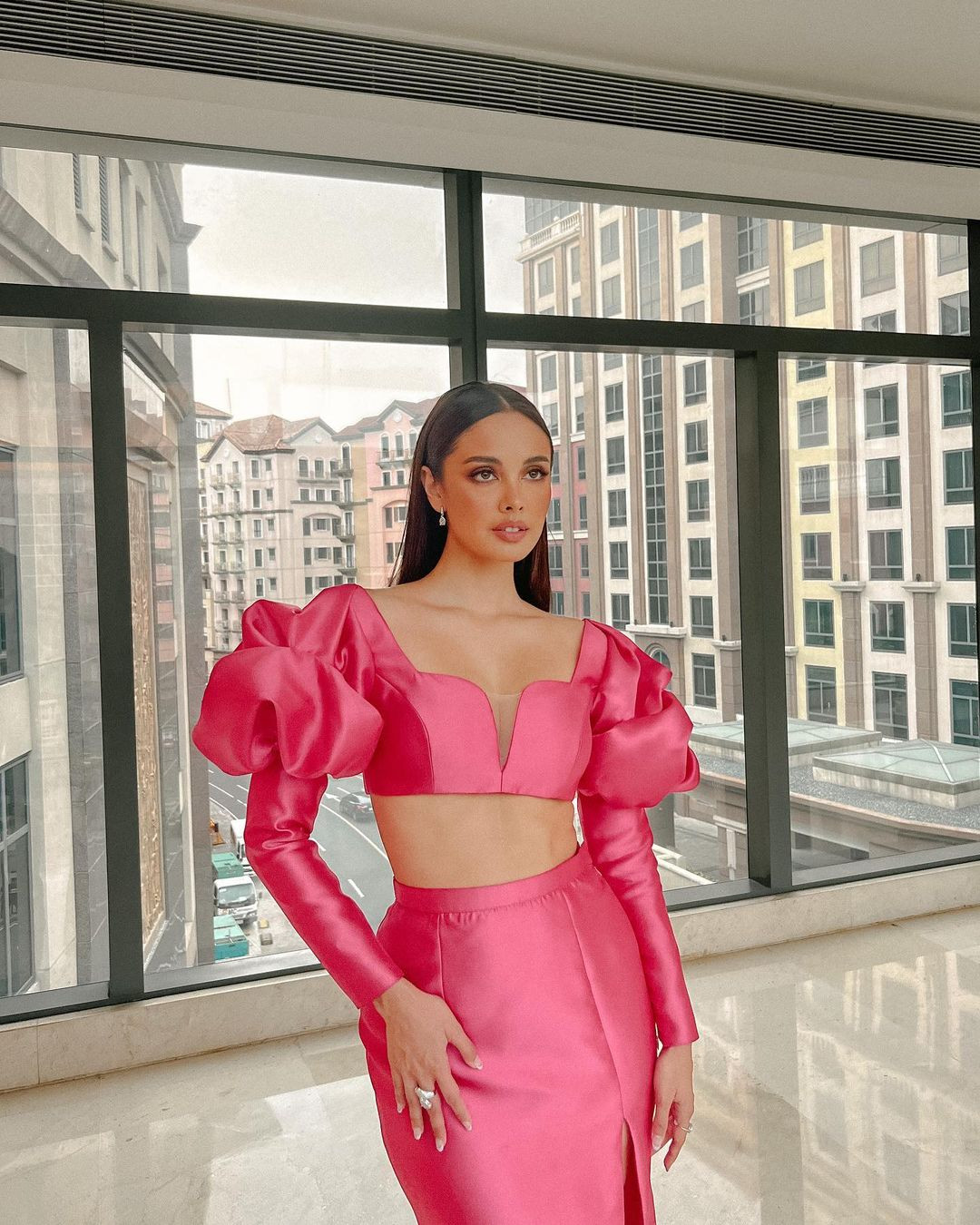 Trong giai đoạn đương nhiệm, Megan Young cùng bà Julia Morley - chủ tịch tổ chức Miss World đi khắp nơi trên thế giới để tham gia hoạt động từ thiện, giúp đỡ những người khó khăn, đặc biệt là trẻ em và người lớn tuổi.