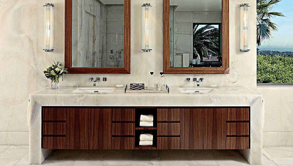 Bồn rửa ở trong ngôi biệt thự