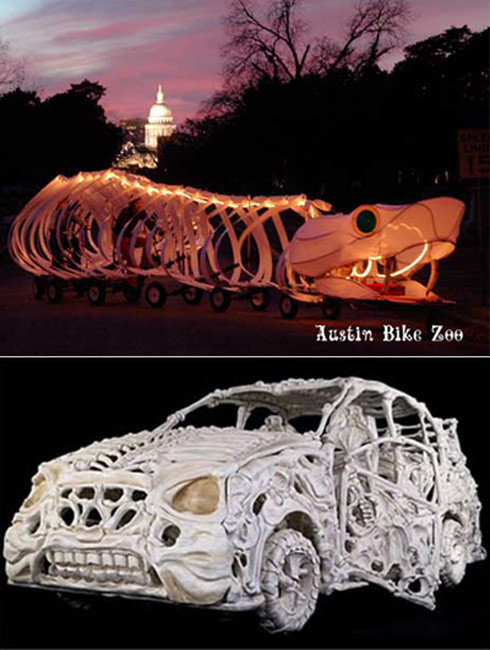 Xe xương thật đáng sợ....