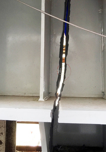 Dầm thép cầu Vàm Cống nứt do chất lượng đường hàn ảnh 1