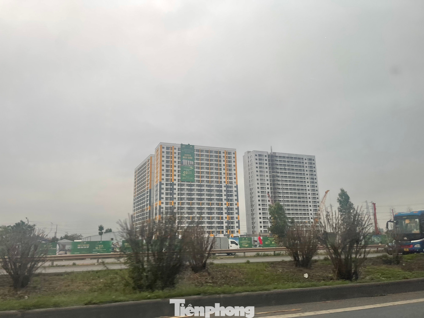 Dự án Evergreen Bắc Giang hiện tại. (Ảnh: Lập Đông)