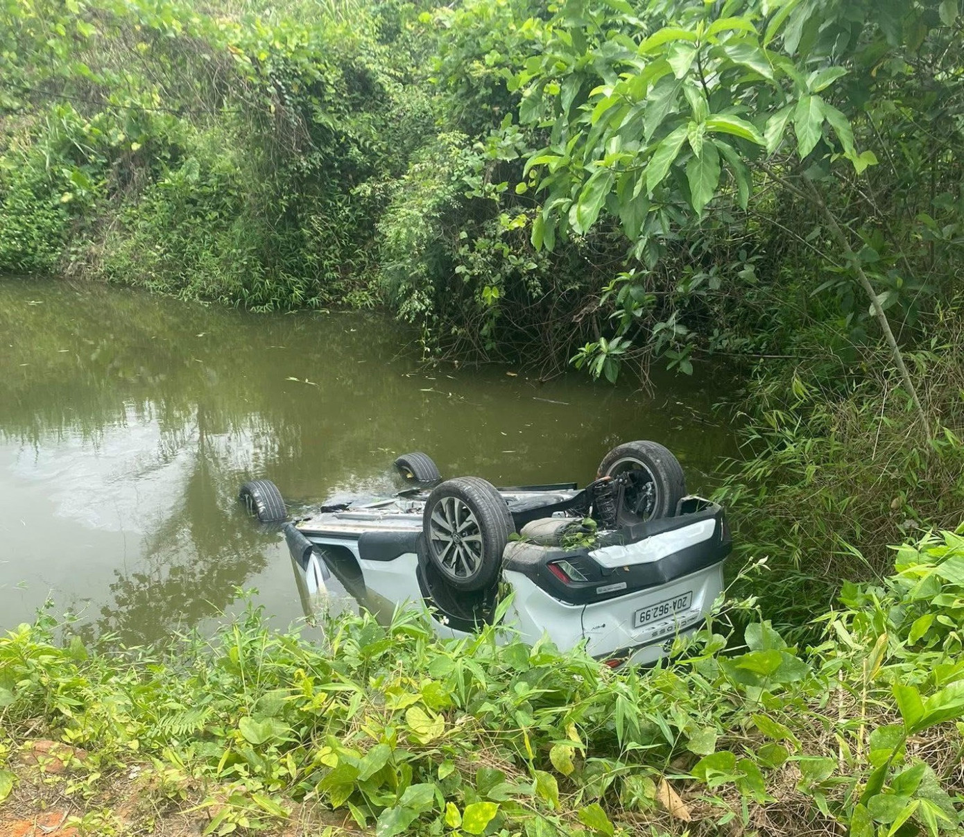 Hiện trường nơi xảy ra sự việc. Ảnh: Khánh Duy