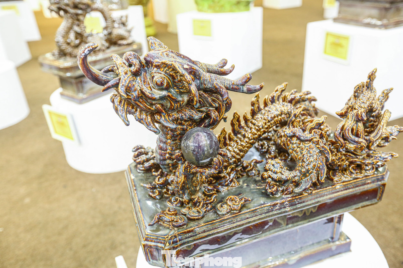 Mỗi tác phẩm được mô tả ở một tư thế khác nhau, biểu hiện các thần thái của rồng, gắn với những nét đặc trưng trong truyền thống và văn hóa của người Việt, thể hiện khát vọng, sức sống mãnh liệt của tinh thần Việt.