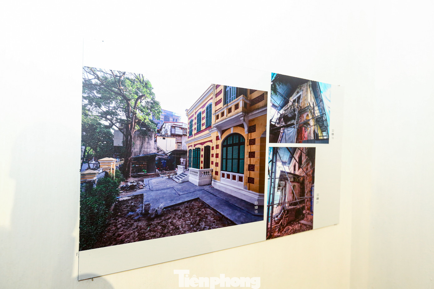 Giới thiệu quá trình trùng tu biệt thự 49 Trần Hưng Đạo thông qua những bức ảnh.