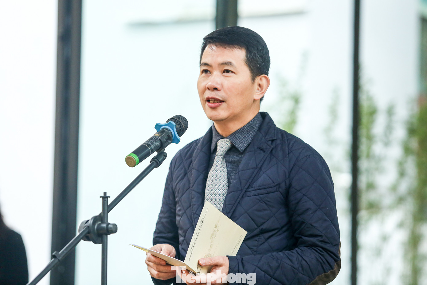 Chủ tịch UBND quận Hoàn Kiếm Phạm Tuấn Long khai mạc chương trình.