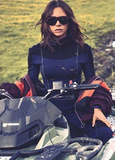 Ảnh đẹp hiếm hoi của gia đình nhà Becks lần đầu trên Vogue ảnh 9