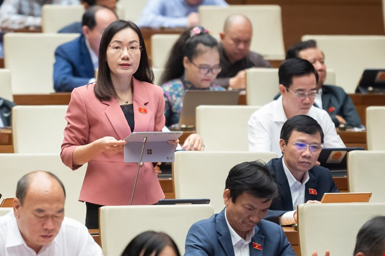 ĐBQH Đỗ Thị Việt Hà (đoàn Bắc Giang). Ảnh: Như Ý ĐBQH Đỗ Thị Việt Hà (đoàn Bắc Giang). Ảnh: Như Ý