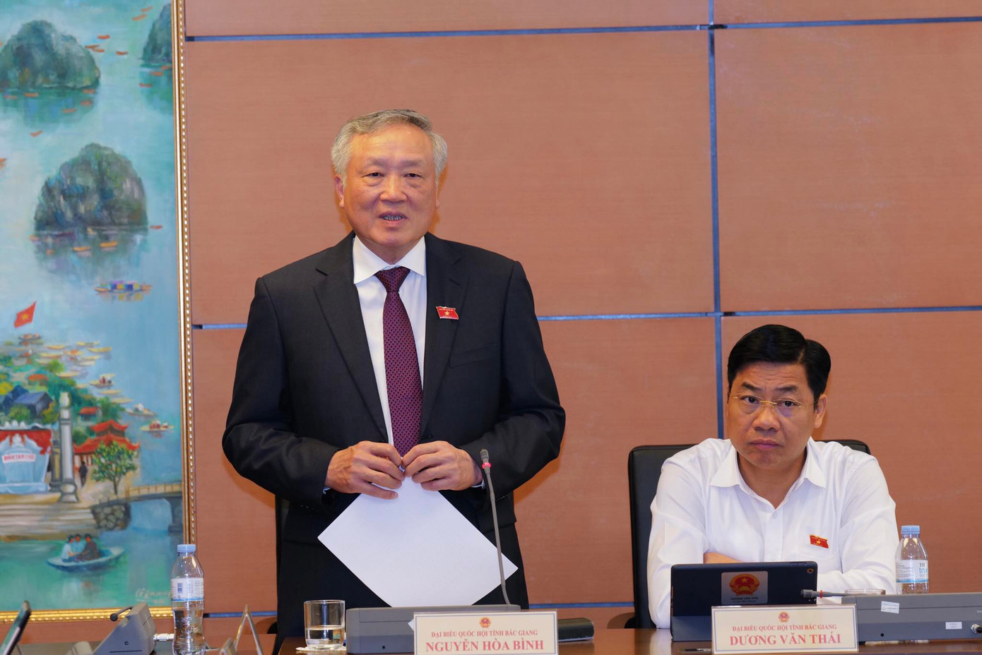 Chánh án TAND tối cao Nguyễn Hòa Bình Chánh án TAND tối cao Nguyễn Hòa Bình