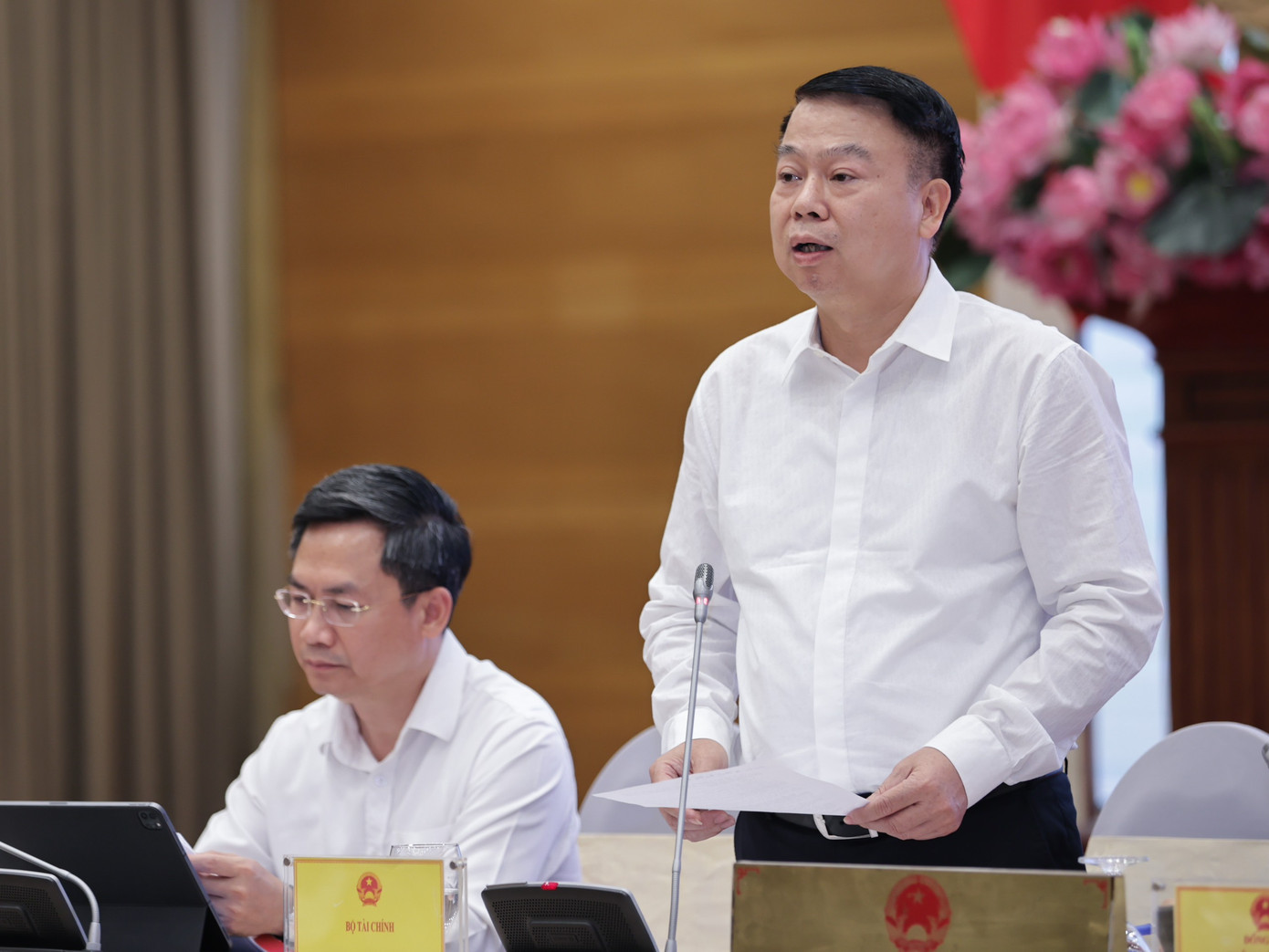 Thứ trưởng Bộ Tài chính Nguyễn Đức Chi. Ảnh: Nhật Bắc